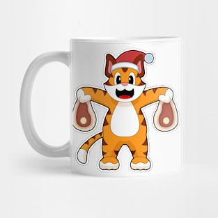 Tiger Christmas Meat Mug